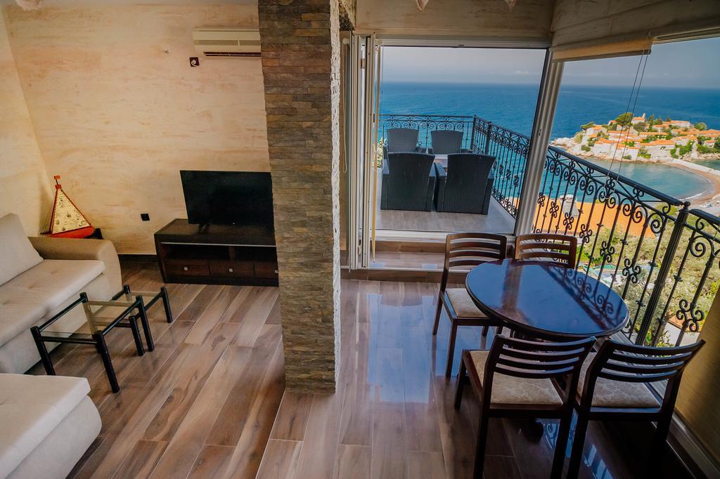 Apartment Dzaleta Sveti Stefan Eksteriør billede
