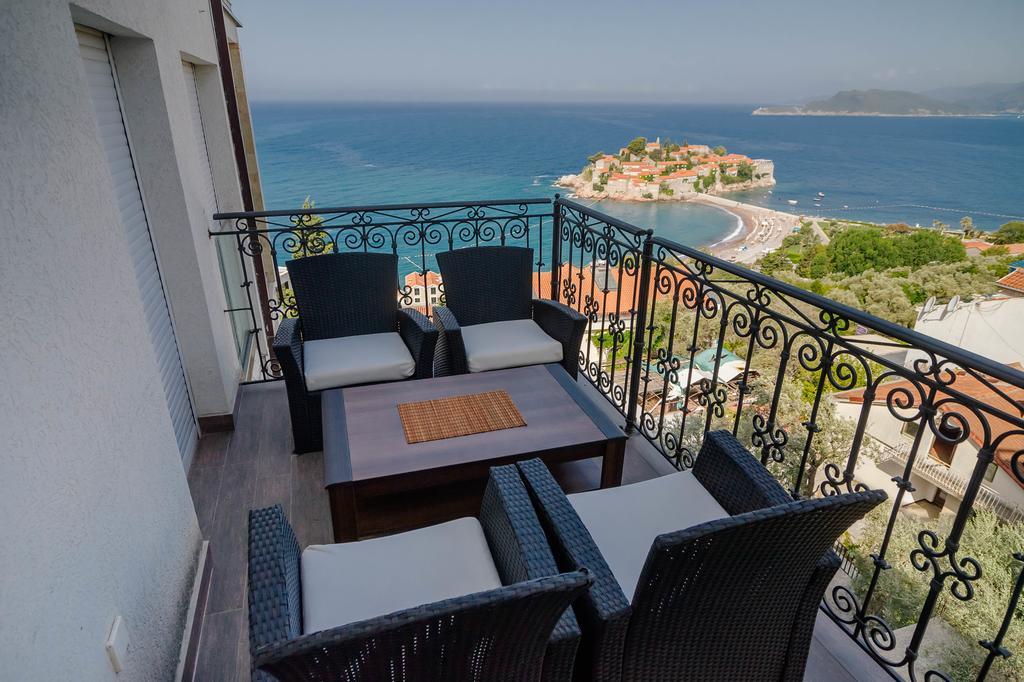 Apartment Dzaleta Sveti Stefan Eksteriør billede